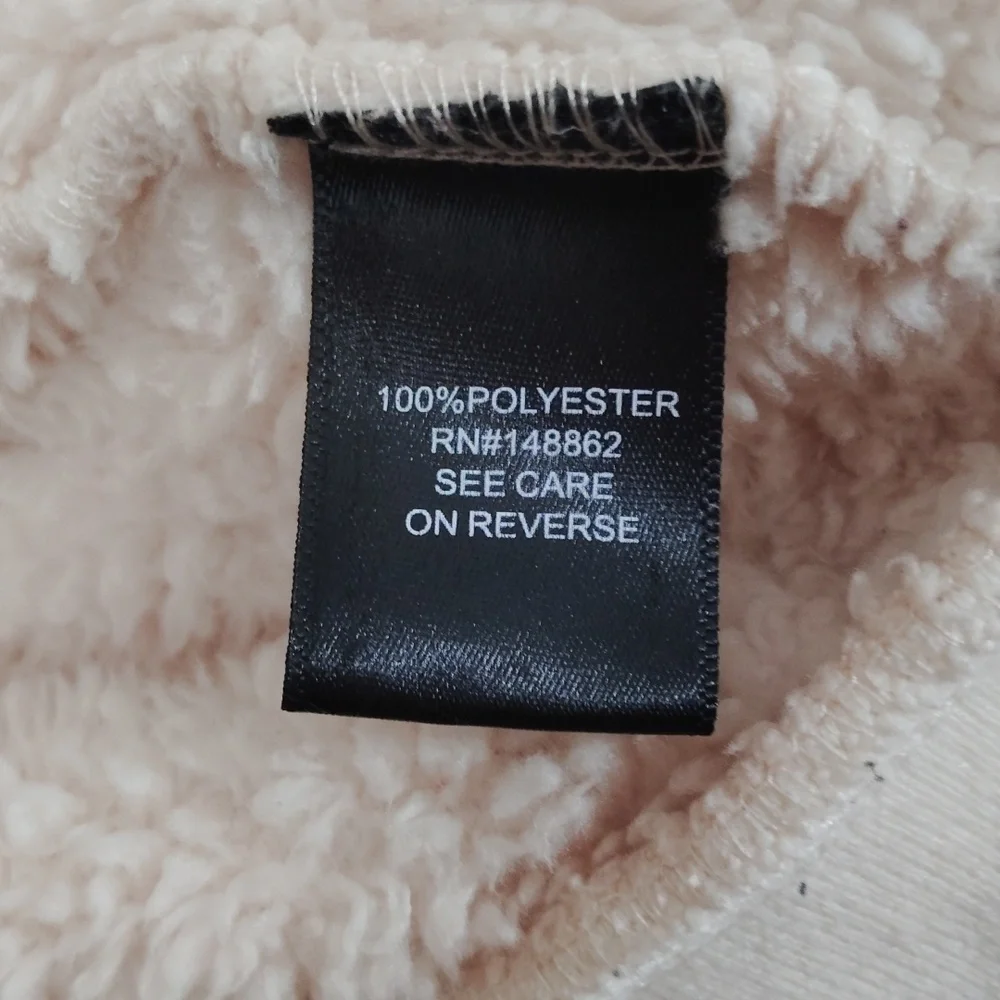 Torrid Varsity Fuax Fur Hooded Bomber Jacket In Cream Cabincore Size 4